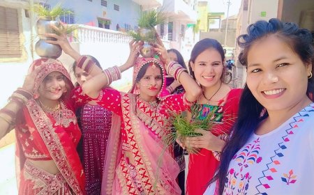 हर्षोल्लास के साथ मनाया गया गणगौर का पर्व