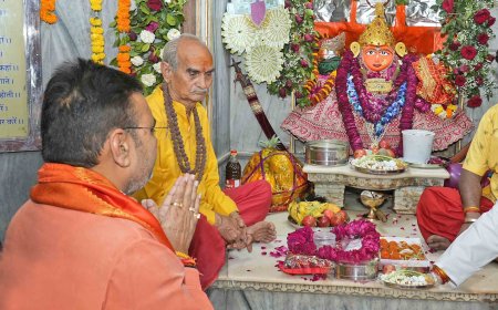 ज्वाला माता के दर पर मुख्यमंत्री शर्मा ने नवाया शीश