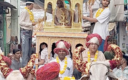 भगवान महावीर के जयकारों से गुंज उठा निवाई शहर