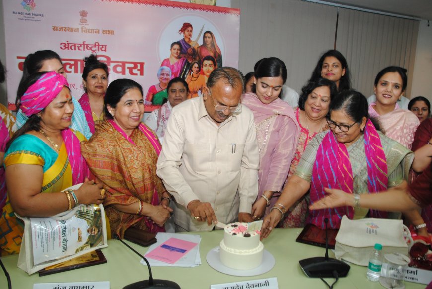 नारी ना तो बेटी को कमजोर समझे और ना ही खुद को कमतर: देवनानी