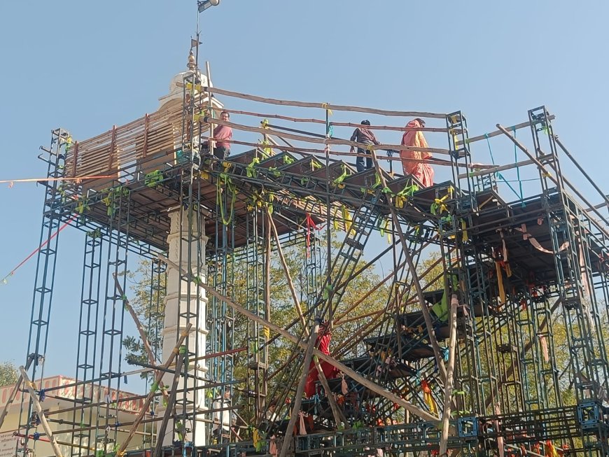 आर्यिका स्वस्ति भूषण माताजी का भव्य मंगल प्रवेश,