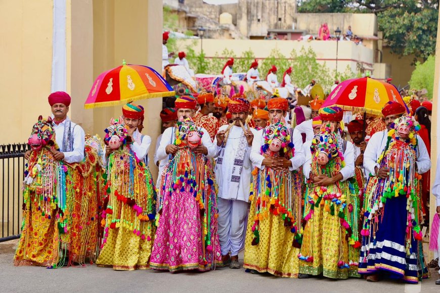 जयपुर में गणगौर की शाही सवारी ने रचा वैभव का इतिहास
