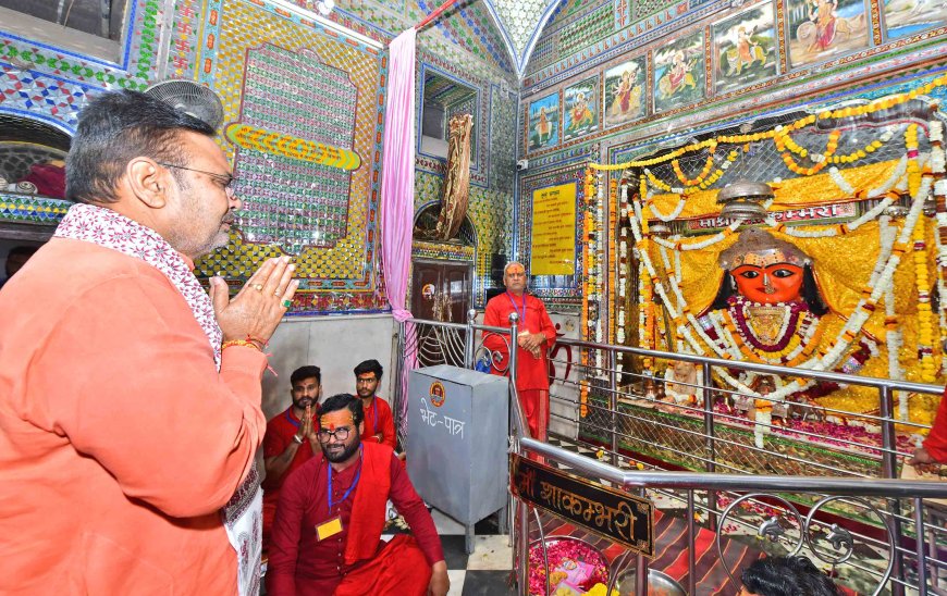 ज्वाला माता के दर पर मुख्यमंत्री शर्मा ने नवाया शीश