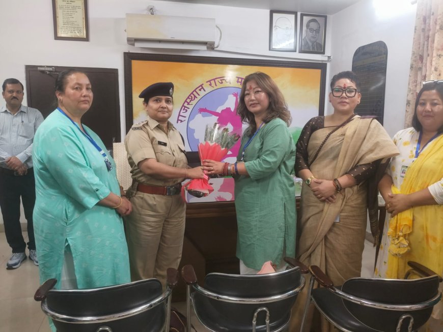 जयपुर की शैक्षणिक यात्रा पर सिक्किम राज्य महिला आयोग