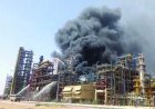 रिफाइनरी में भीषण आग दूर-दूर तक दिखा धुएं का गुबार