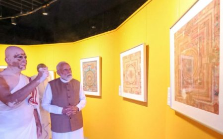 प्रधानमंत्री ने गांधीनगर में सम्राट संप्रति संग्रहालय का उद्घाटन किया