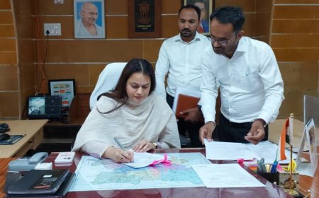 टीना डाबी ने संभाला जिला कलेक्टर एवं जिला मजिस्टेªट टोंक का पदभार