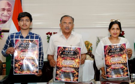 देवनानी ने किया "ग्लैम ऑफ़ बॉलीवुड" पोस्टर का विमोचन