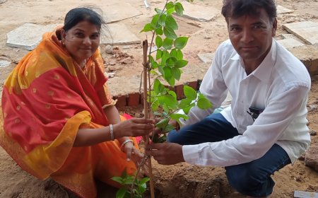 पृथ्वी पर हरियाली रहेगी तो जीवन में खुशहाली रहेगी - जौंला