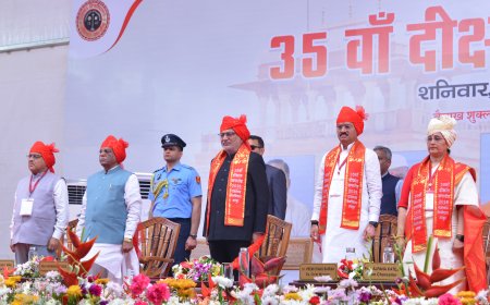 युवा राष्ट्र निर्माता है, ज्ञान का उपयोग विकसित भारत के निर्माण में करें -  उप राष्ट्रपति