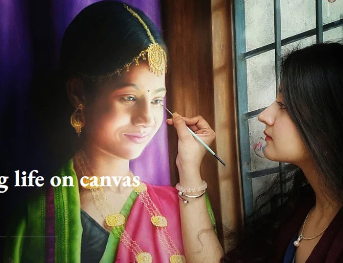 कला के माध्यम से अनूठा दृष्टिकोण