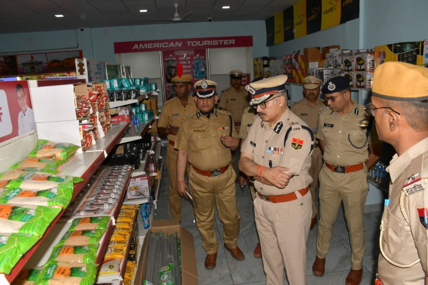 महानिदेशक पुलिस राजीव कुमार शर्मा का बीकानेर दौरा