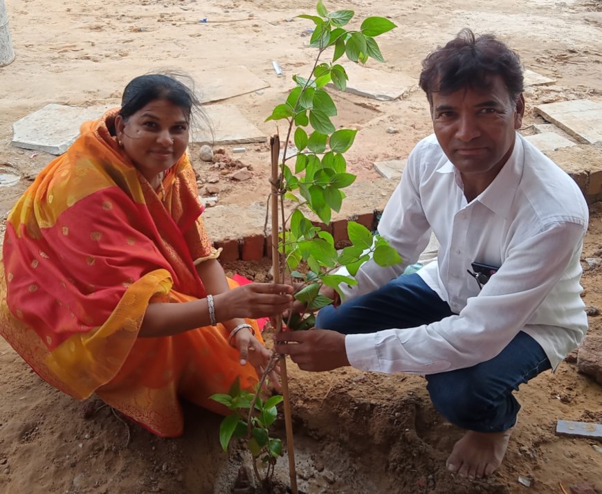 पृथ्वी पर हरियाली रहेगी तो जीवन में खुशहाली रहेगी - जौंला