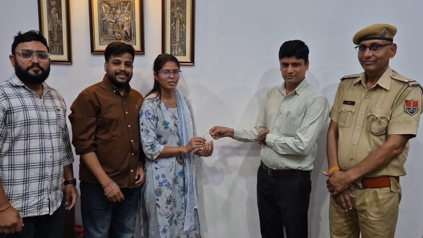 अजमेर पुलिस की ईमानदारी और तत्परता