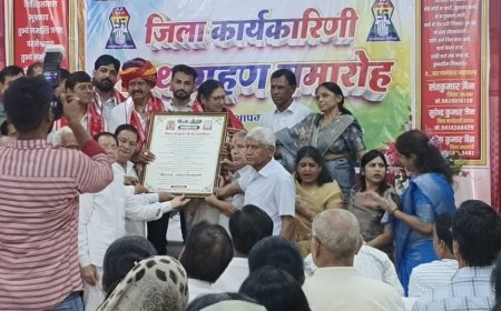 सन्त कुमार जैन टोडारायसिंह को जैन रत्न एवं समाज शिरोमणी उपाधि से सम्मानित