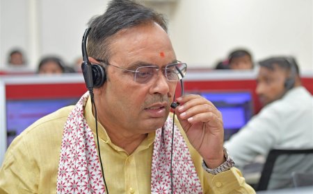 राजस्थान संपर्क हैल्पलाइन 181 पहुंचे मुख्यमंत्री