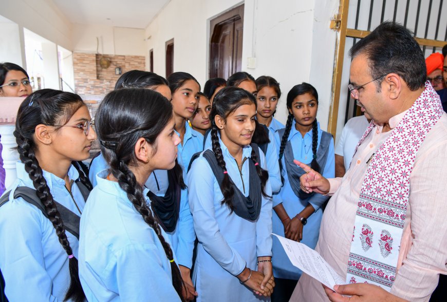जाजोद की बेटियों की आवाज बनी, मुख्यमंत्री भजनलाल शर्मा की प्राथमिकता