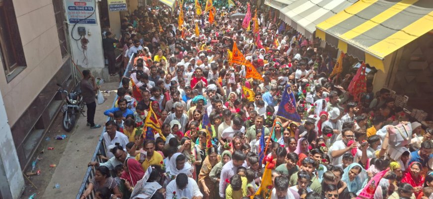 बाबा श्याम के दरबार में उमड़ा आस्था का सैलाब