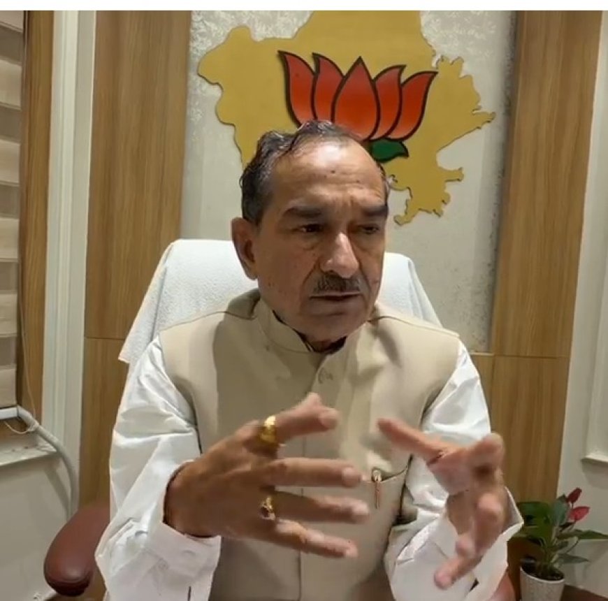 एसआईआर पर न्यायालय ने लगाई मोहर, विपक्ष पूर्णतया पराजित: मदन राठौड़