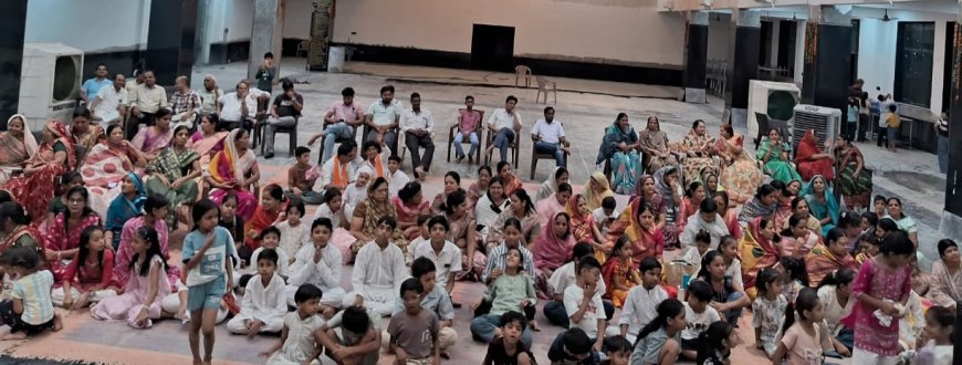 समाज के बच्चों को संस्कारित व धर्म के प्रति जागरूक बनाए  : विष्णु बोहरा