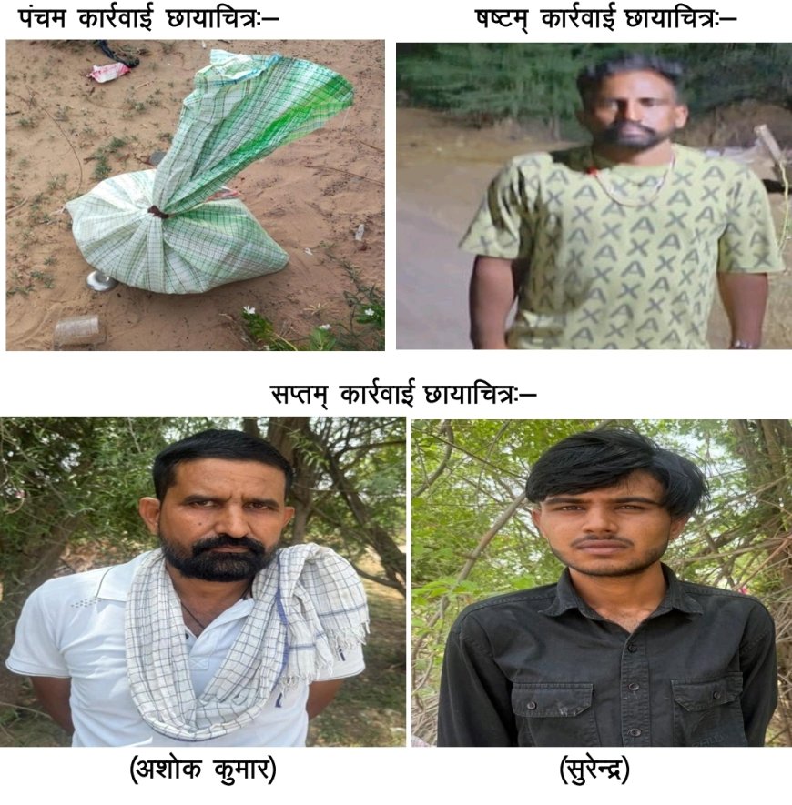 एंटी-नारकोटिक्स टास्क फोर्स का राज्यव्यापी महा-ऑपरेशन