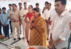 तहसीलदार सृष्टि जैन के सानिध्य में नोहटा में हुआ पौधारोपण