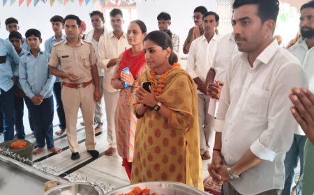 तहसीलदार सृष्टि जैन के सानिध्य में नोहटा में हुआ पौधारोपण