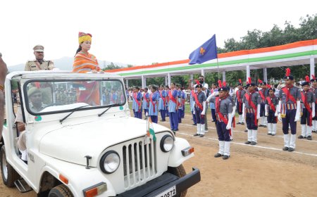 उपमुख्यमंत्री दिया कुमारी ने किया ध्वजारोहण