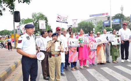 जयपुर में रॉन्ग साइड वाहन चालकों के खिलाफ जयपुर पुलिस का विशेष अभियान