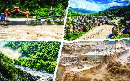 नेपाल में बाढ़ से तबाही
