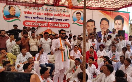 कांग्रेस चुनाव कार्यालय उद्घाटन में उमड़ा जनसैलाब