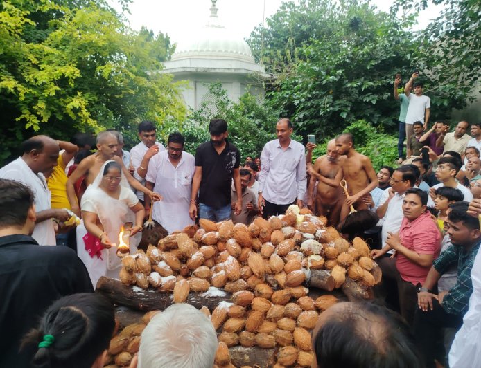 क्षुल्लक श्रुत सागर महाराज का समाधि मरण के साथ देवलोक गमन