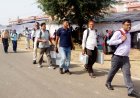 प्रथम चरण के मतदान के लिए भवानी निकेतन से मतदान दल रवाना