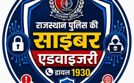 APK फाइलों से हो रही साइबर धोखाधड़ी पर राजस्थान पुलिस की एडवाइजरी