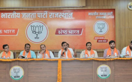 भाजपा का लक्ष्य समाज की अंतिम पंक्ति में खड़े व्यक्ति तक विकास और जल कल्याण का लाभ पहुंचाना:- मदन राठौड़