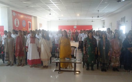 वंदे मातरम्  के 150 वर्ष पूर्ण होने पर सामूहिक गायन कार्यक्रम