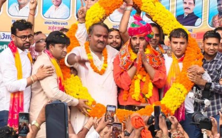 शहर के सर्वांगीण विकास का संकल्प: नरेन्द्र शर्मा
