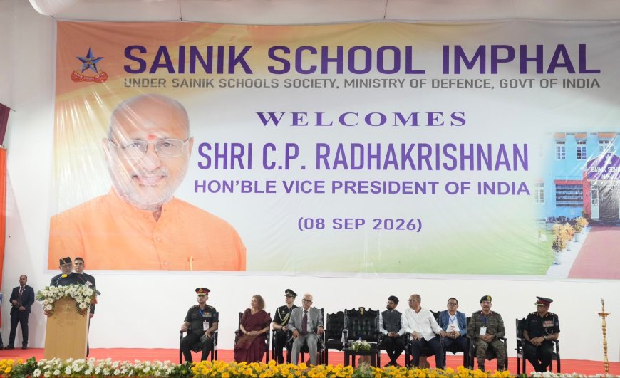 ‘एक भारत, श्रेष्ठ भारत’ में सैनिक स्कूलों की अहम भूमिका: उपराष्ट्रपति