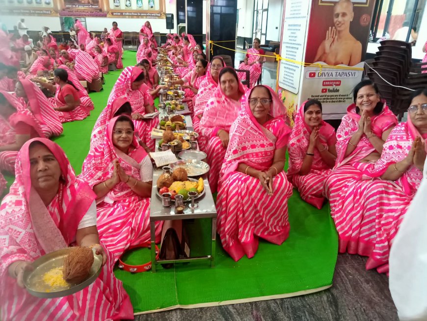 तप एक जल प्रपात है जो कि समस्त कलंकों को धो देता है- आचार्य सुन्दर सागर महाराज