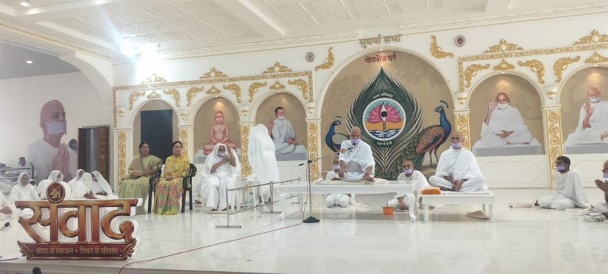 उप मुख्यमंत्री को नवाजा गया आचार्य श्री तुलसी कर्तृत्व पुरस्कार से