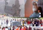 आमजन ने देखा भारतीय वायुसेना के लड़ाकू, हेलीकॉप्टर  का हवाई प्रदर्शन