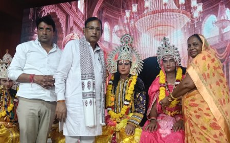 भगवान श्रीराम के राजतिलक महोत्सव में उमड़े श्रद्धालु, गूंजे जयकारे