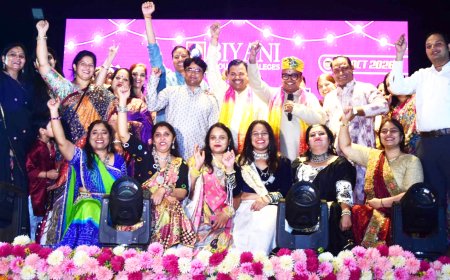 बियानी ग्रुप ऑफ कॉलेजेज में सजी ‘नव्यायन डांडिया नाइट’