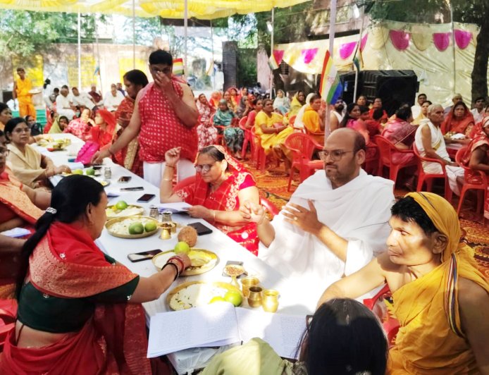 पहाड़ी में हर्षोल्लास के साथ मनाया गया भगवान अरहनाथ का वार्षिक उत्सव