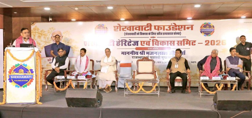 शेखावाटी में विरासत संरक्षण के साथ समग्र विकास कर रही सरकार
