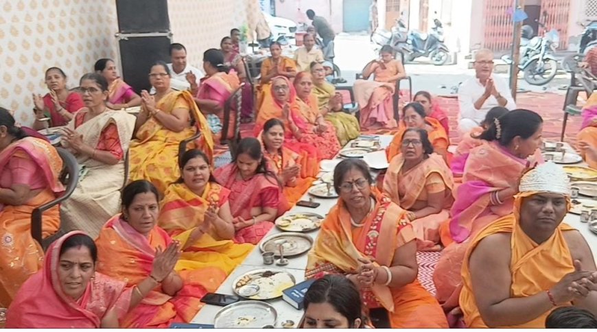 तन-मन की शुद्धता की तरह धर्म और कर्म में भी शुद्धता जरूरी है — आर्यिका विष्णुप्रभा माताजी